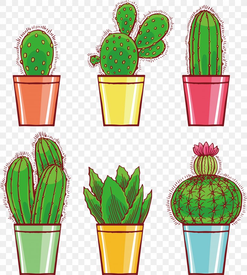 Cactaceae Drawing Euclidean Vector Illustration, PNG, 3250x3622px, Cactaceae, Art, Cactus, Caryophyllales, Drawing Download Free