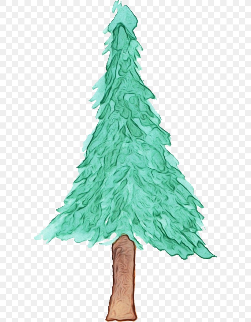Christmas Tree, PNG, 600x1052px, Watercolor, Christmas Decoration, Christmas Tree, Colorado Spruce, Conifer Download Free