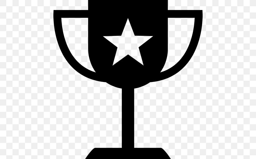 Trophy Clip Art, PNG, 512x512px, Trophy, Artwork, Black And White, Email Attachment, Leaf Download Free