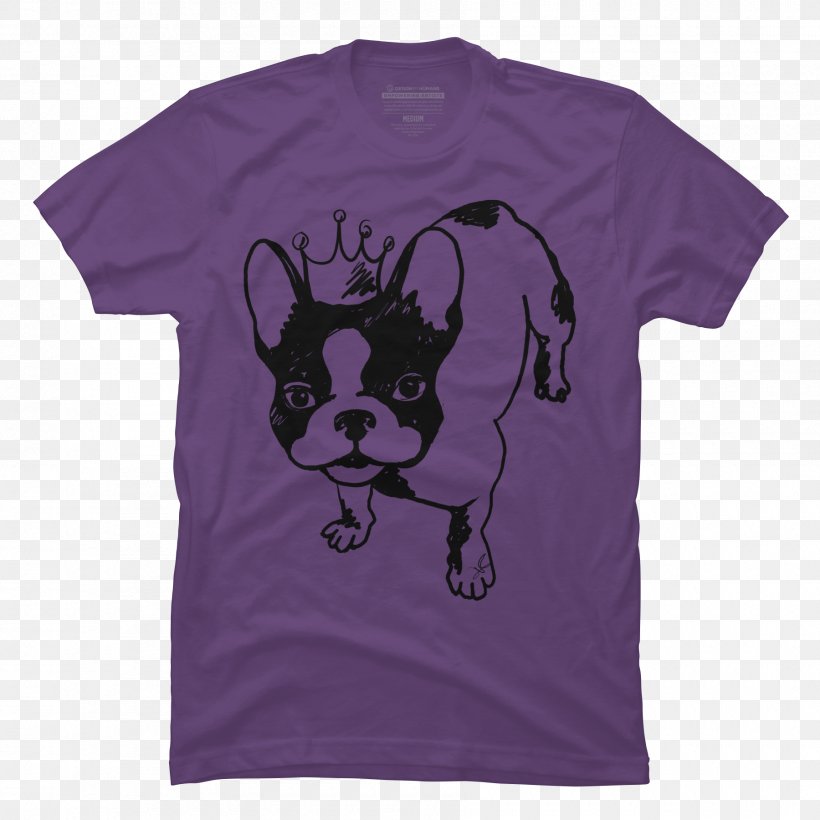 French Bulldog Boston Terrier Pug T-shirt, PNG, 1800x1800px, French Bulldog, Active Shirt, Animal, Black, Boston Terrier Download Free