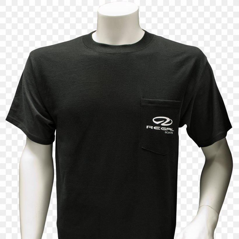 T-shirt Sleeve Pocket, PNG, 1000x1000px, Tshirt, Active Shirt, Black, Black M, Brand Download Free