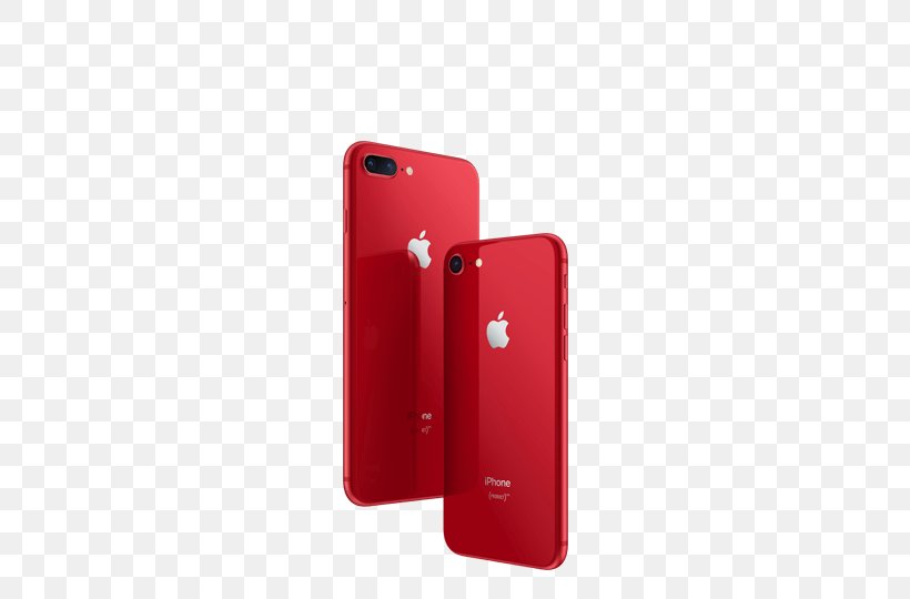 Apple Smartphone Product Red Special Edition, PNG, 570x540px, 64 Go, Apple, Apple Iphone 8 Plus, Case, Communication Device Download Free