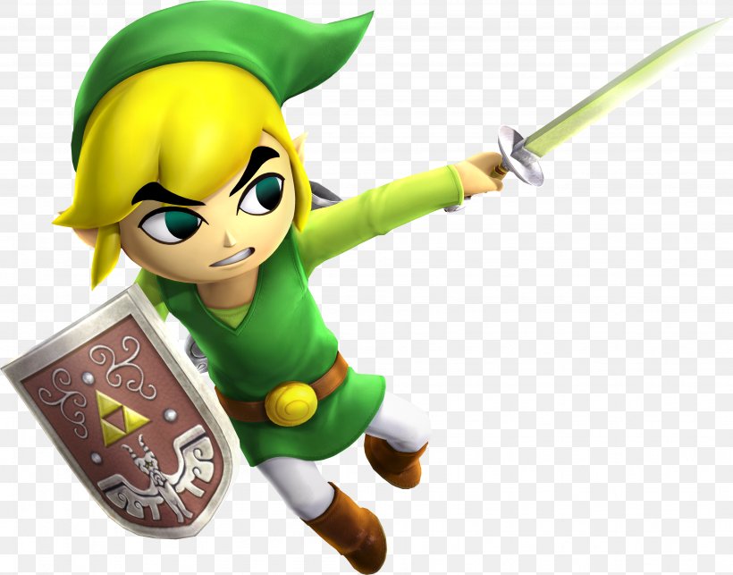 Hyrule Warriors The Legend Of Zelda: The Wind Waker The Legend Of Zelda: Breath Of The Wild Link Nintendo 3DS, PNG, 3888x3050px, Hyrule Warriors, Action Figure, Cartoon, Fictional Character, Figurine Download Free