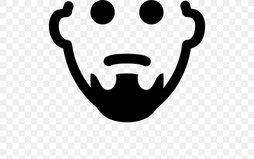 Goatee Clip Art, PNG, 512x512px, Goatee, Beard, Black And White, Face, Facial Expression Download Free