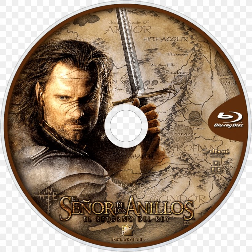 The Lord Of The Rings: The Return Of The King Film Image Soundtrack, PNG, 1000x1000px, Lord Of The Rings, Clock, Dvd, Fan Art, Film Download Free