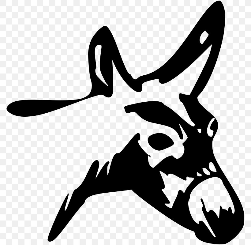 Mule Clip Art, PNG, 781x800px, Mule, Art, Black And White, Carnivoran, Dog Like Mammal Download Free