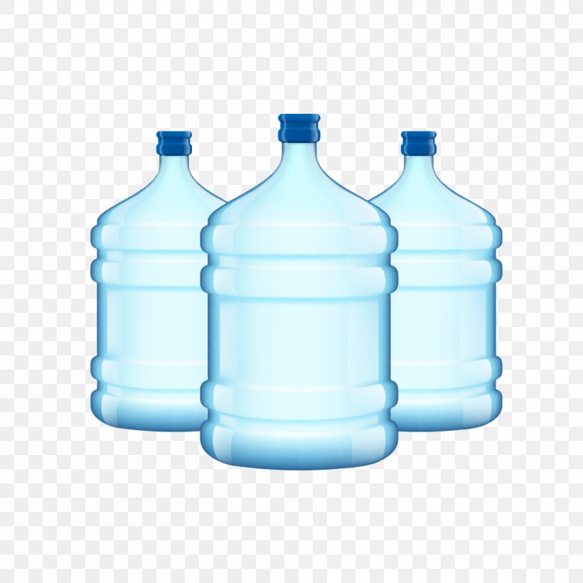 Bottled Water Drinking Water Plastic Bottle Water Bottle, PNG, 999x999px, Bottle, Blue, Bottled Water, Container, Cylinder Download Free