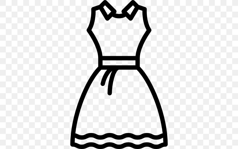 Clothing Dress, PNG, 512x512px, Clothing, Black, Black And White, Clothing Accessories, Dress Download Free