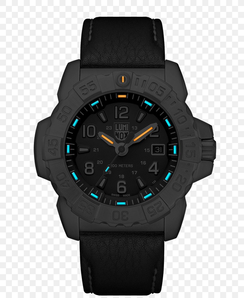 Luminox Navy Seal Colormark Chrono 3080 Series Watch United States Navy SEALs ` Luminox 7057.WO Navy Seal Colormark S 7050, PNG, 750x1000px, Luminox, Black, Brand, Chronograph, Clock Download Free