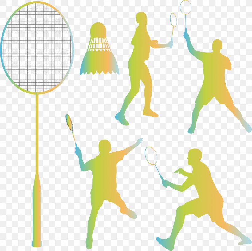 Badminton Silhouette Shuttlecock Clip Art, PNG, 2447x2440px, Badminton, Area, Arm, Badmintonracket, Ball Download Free