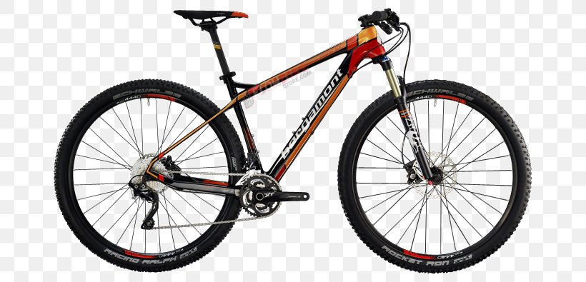 Bicycle Mountain Bike Cross-country Cycling Cyclo-cross 29er, PNG, 670x395px, Bicycle, Automotive Tire, Bicycle Accessory, Bicycle Drivetrain Part, Bicycle Fork Download Free