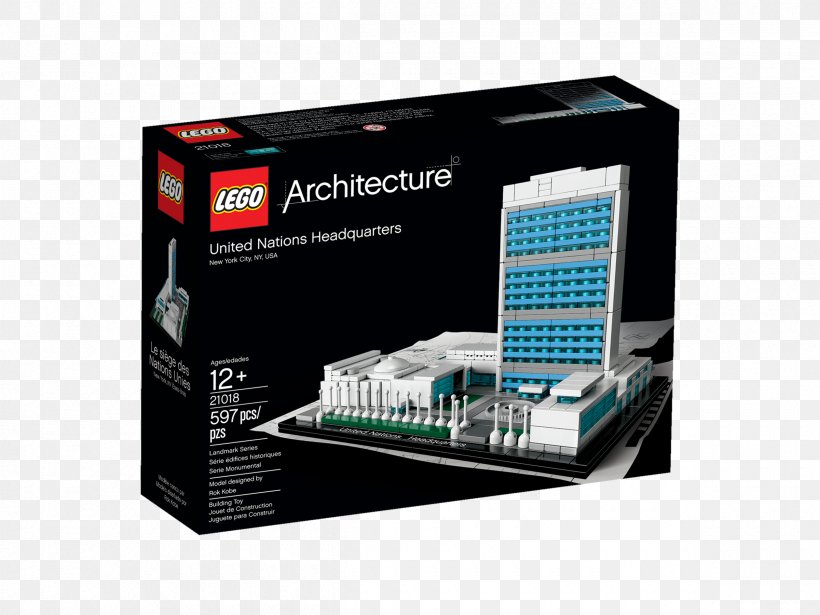 LEGO 21018 Architecture United Nations Headquarters Lego Architecture, PNG, 2400x1800px, United Nations Headquarters, Architecture, Art, Bricklink, Building Download Free