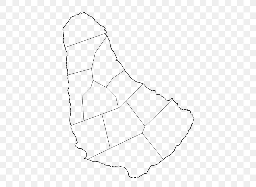 Parishes Of Barbados Blank Map Mapa Polityczna, PNG, 490x600px, Map, Area, Barbados, Black And White, Blank Map Download Free