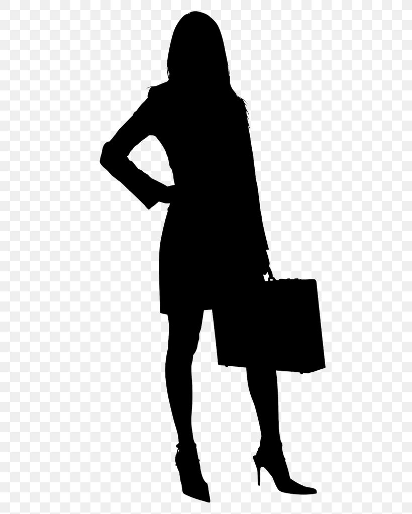 Stock Photography Silhouette Businessperson Fotosearch, PNG, 682x1023px, Stock Photography, Black, Black And White, Briefcase, Businessperson Download Free