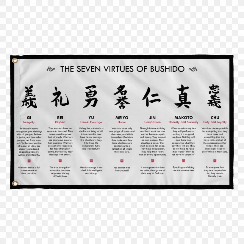 Bushido: The Soul Of Japan Seven Virtues Samurai, PNG, 1024x1024px, Bushido, Advertising, Brand, Bushido The Soul Of Japan, Chivalry Download Free