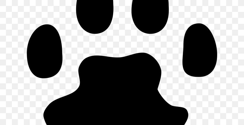 Cat Paw Clip Art, PNG, 640x420px, Cat, Black, Black And White, Finger, Footprint Download Free