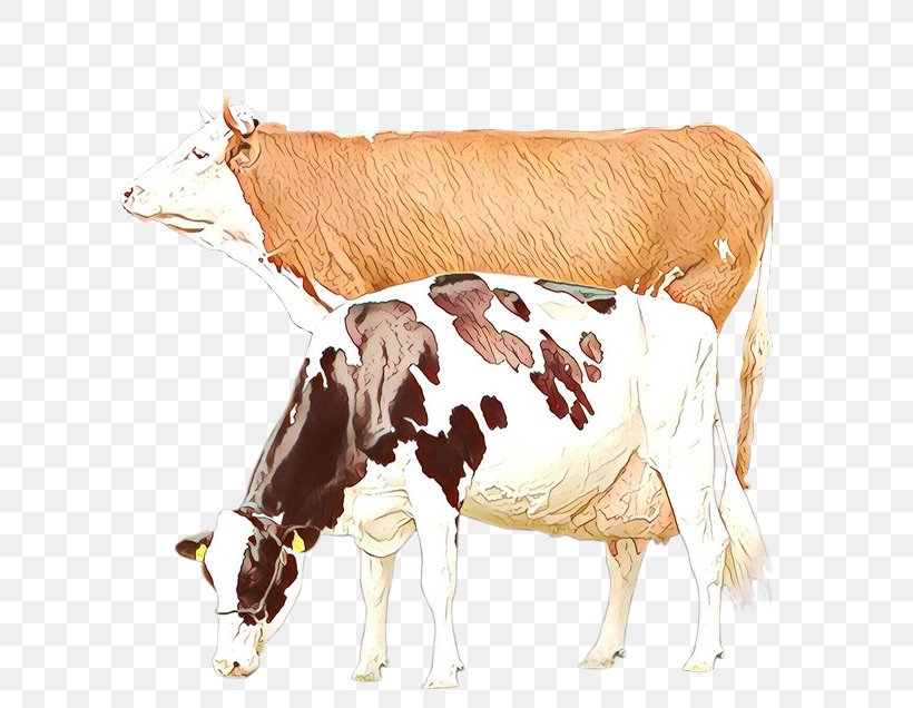 Dairy Cow Bovine Livestock Cow-goat Family Calf, PNG, 635x636px, Cartoon, Bovine, Calf, Cowgoat Family, Dairy Cow Download Free