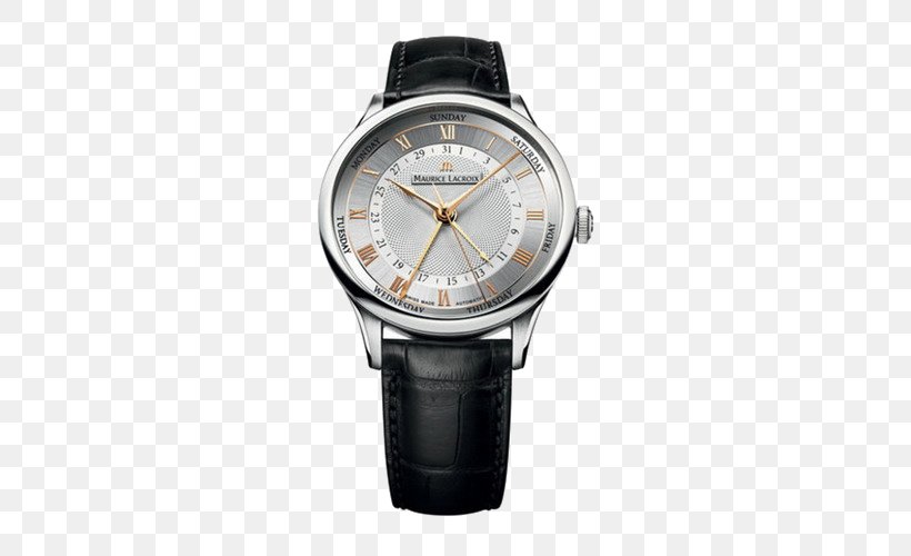 Maurice Lacroix Automatic Watch Swiss Made Horology, PNG, 500x500px, Maurice Lacroix, Automatic Watch, Brand, Clothing Accessories, Hardware Download Free