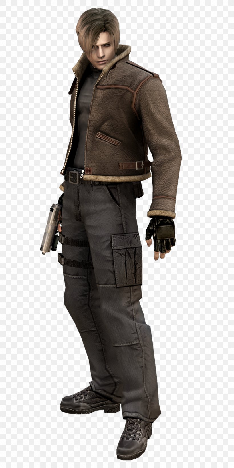 Resident Evil 4 Resident Evil 2 Minecraft Leon S. Kennedy Raccoon City, PNG, 900x1800px, Resident Evil 4, Character, Claire Redfield, Jacket, Las Plagas Download Free