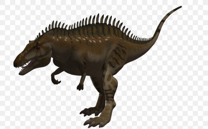 Tyrannosaurus Acrocanthosaurus Sauroposeidon Spinosaurus Allosaurus, PNG, 900x562px, Tyrannosaurus, Acrocanthosaurus, Allosaurus, Animal Figure, Apatosaurus Download Free