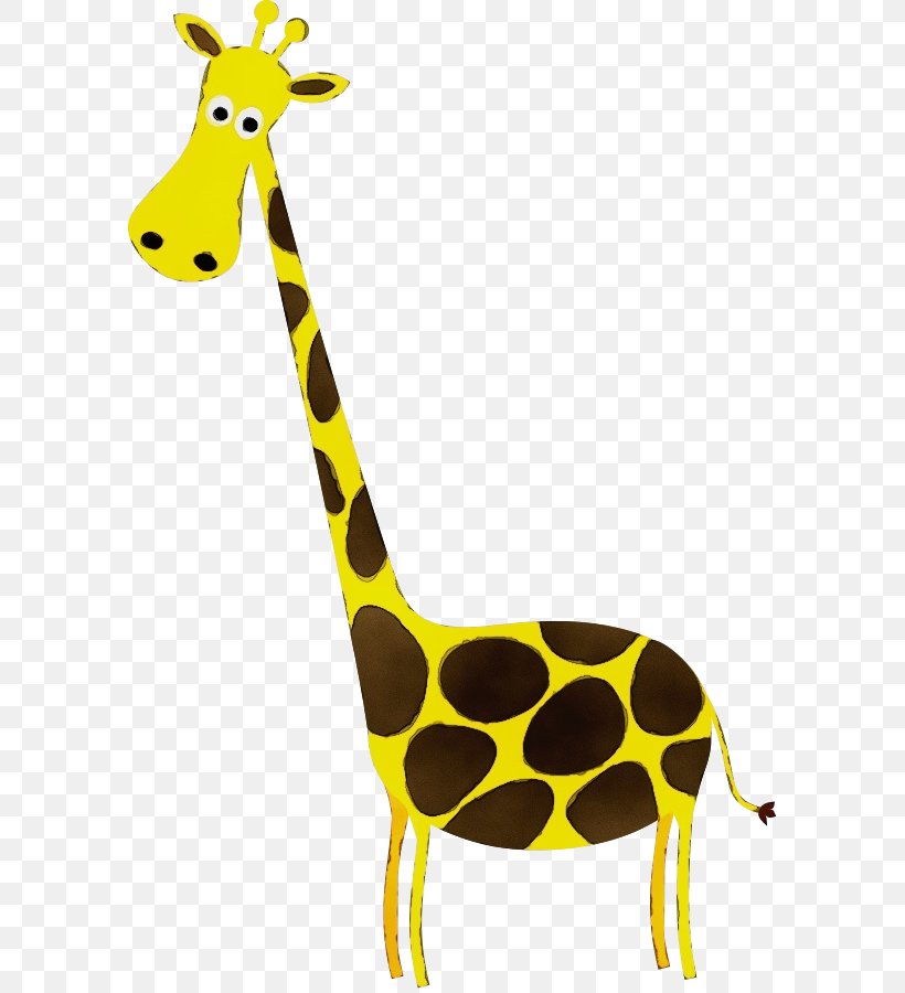 Giraffe Cartoon Silhouette Animal Blog, PNG, 587x900px, Watercolor, Animal, Animal Figure, Blog, Cartoon Download Free
