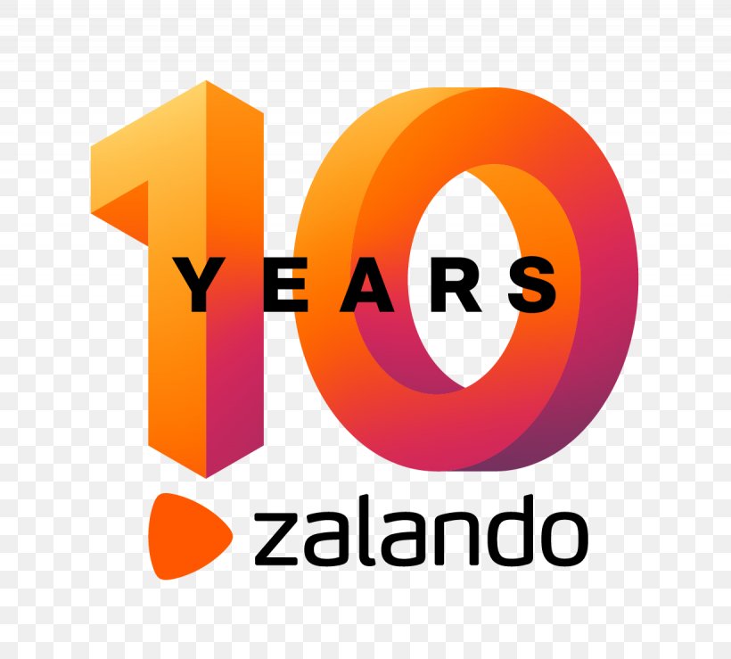 Logo Zalando Anniversary Trademark Brand, PNG, 1230x1109px, Logo, Anniversary, Brand, Jubileum, Orange Download Free