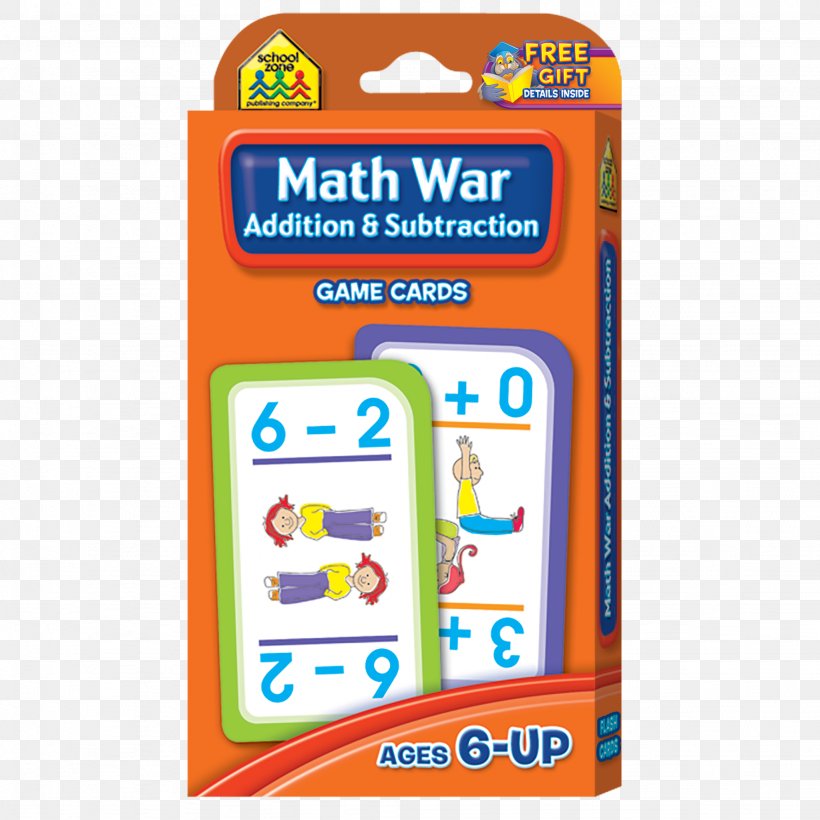 Math War Addition & Subtraction Game Cards Math War Addition & Subtraction Game Cards Mathematical Game Mathematics, PNG, 2048x2048px, Addition, Division, Educational Flash Cards, Electronic Device, Game Download Free