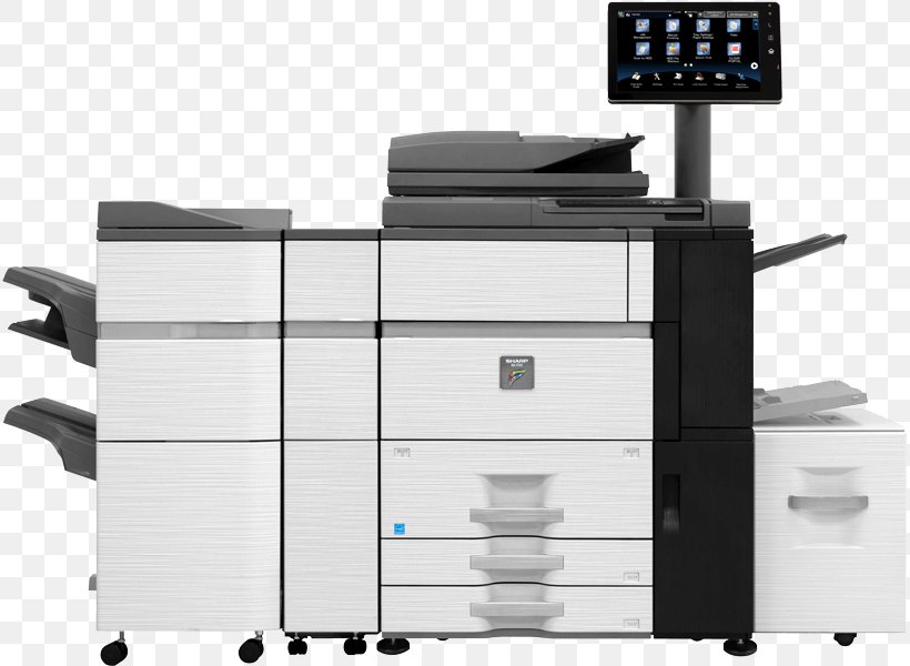 Multi-function Printer Sharp Corporation Printing Photocopier, PNG, 815x600px, Multifunction Printer, Business, Desk, Document, Document Imaging Download Free