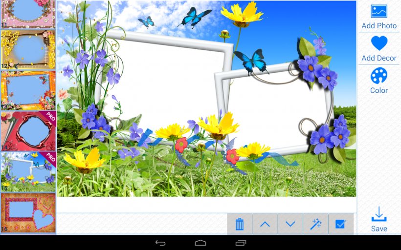 Picture Frames Screenshot Android Download, PNG, 1440x900px, Picture Frames, Android, App Store, Bluebonnet, Collage Download Free