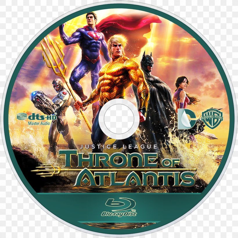Throne Of Atlantis Blu-ray Disc Aquaman Justice League Film, PNG,  1000x1000px, Bluray Disc, Animation, Aquaman,
