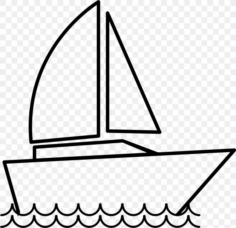 Boat Sailing Ship Yacht, PNG, 981x946px, Boat, Animation, Area, Black, Black And White Download Free