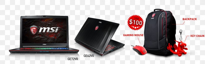 MSI GE72VR I7-7700HQ 16GB 256GB SSD 1TB 17.3in 120Hz FHD GTX1060 Windows 10 Gaming Laptop Computer MSI GE72VR Apache Pro, PNG, 1115x347px, Laptop, Brand, Computer, Computer Accessory, Electronic Device Download Free