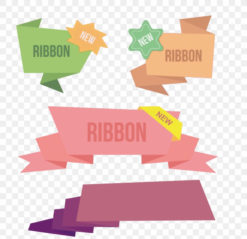 Paper Ribbon Euclidean Vector, PNG, 1552x1500px, Paper, Color, Diagram, Green, Material Download Free