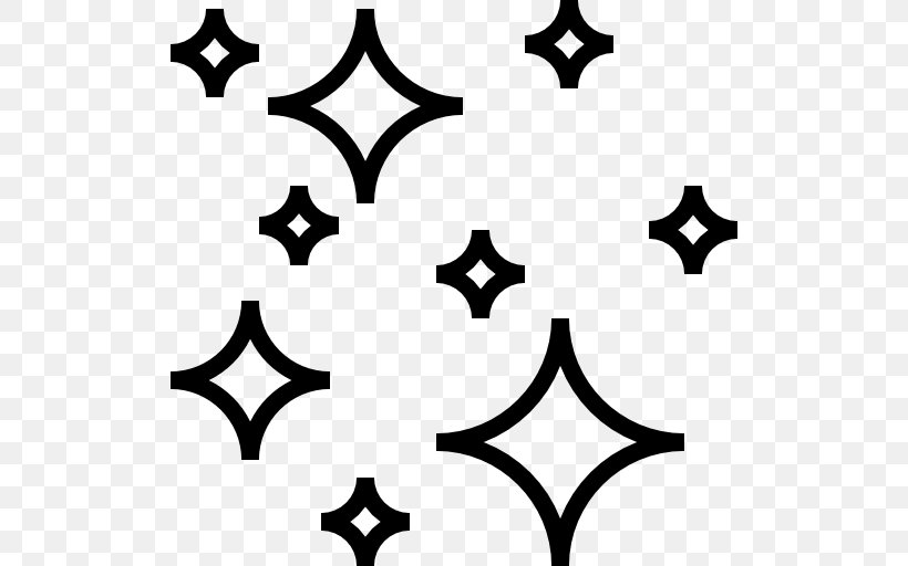 Star Symbol Monochrome, PNG, 512x512px, Data, Black, Black And White ...