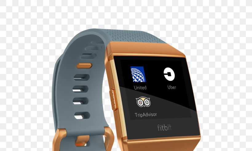 Fitbit Ionic Smartwatch Heart Rate Monitor Activity Tracker, PNG, 1370x820px, Fitbit Ionic, Activity Tracker, Blue, Color, Electronic Device Download Free