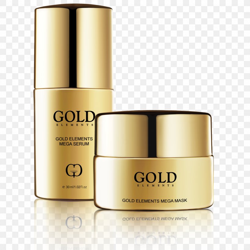 Skin Care Cream Cosmetics Gold, PNG, 2048x2048px, Skin Care, Antiaging Cream, Chemical Element, Cosmetics, Cream Download Free
