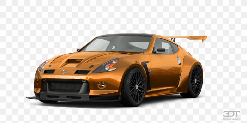 Sports Car Nissan 370Z Motor Vehicle, PNG, 1004x500px, Car, Automotive Design, Automotive Exterior, Automotive Wheel System, Brand Download Free