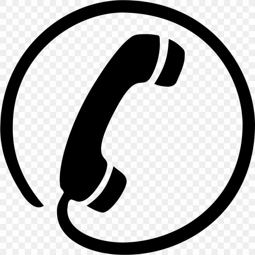 Telephone Call Mobile Phones, PNG, 981x982px, Telephone, Area, Black And White, Brand, Customer Service Download Free