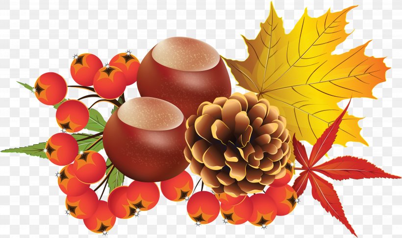 Desktop Wallpaper Autumn Clip Art, PNG, 6608x3925px, Autumn, Digital Image, Display Resolution, Flower, Food Download Free