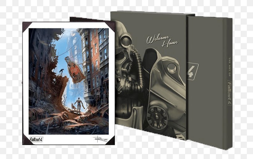 The Art Of Fallout 4 Hardcover Fallout 3 Book, PNG, 730x516px, Fallout 4, Album, Art, Art Of Fallout 4, Bethesda Softworks Download Free