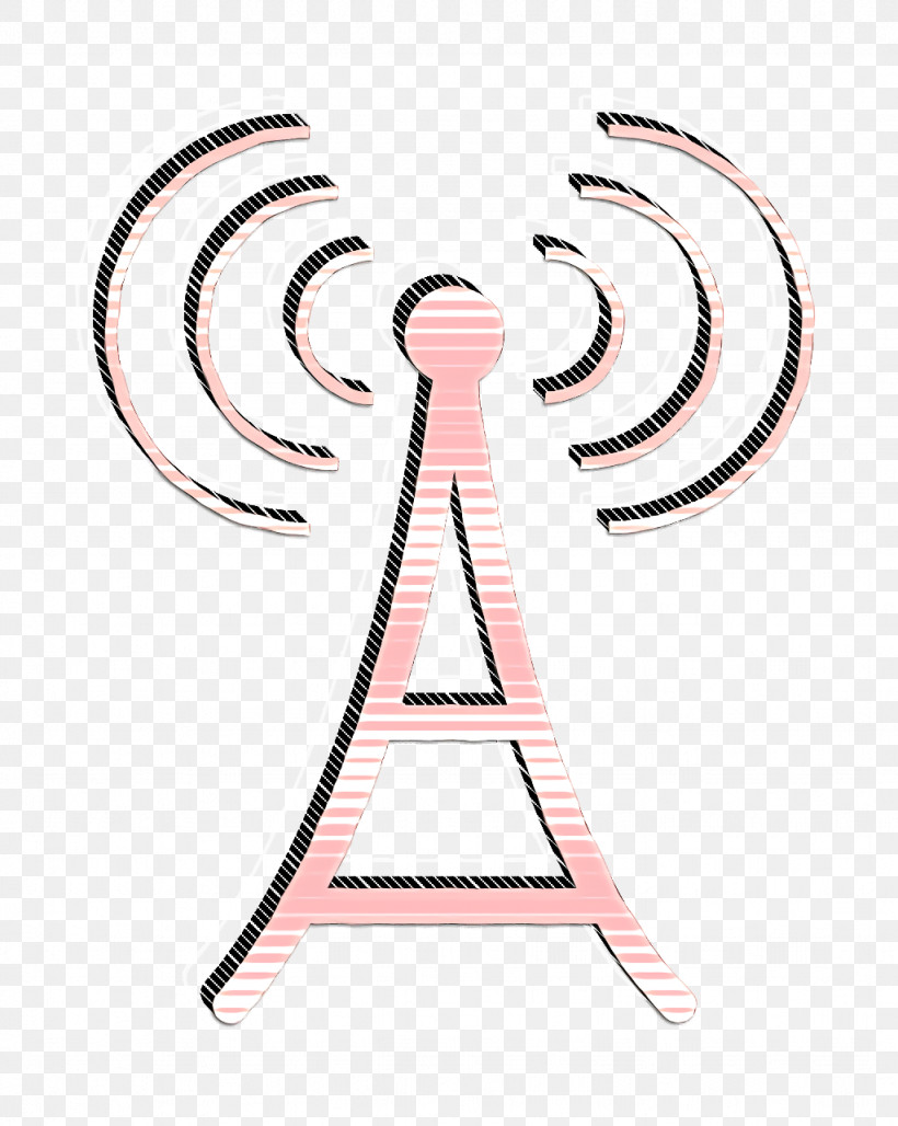 Computer And Media 1 Icon Tower Icon Antenna Icon, PNG, 1024x1284px, Computer And Media 1 Icon, Antenna Icon, Geometry, Line, M Download Free