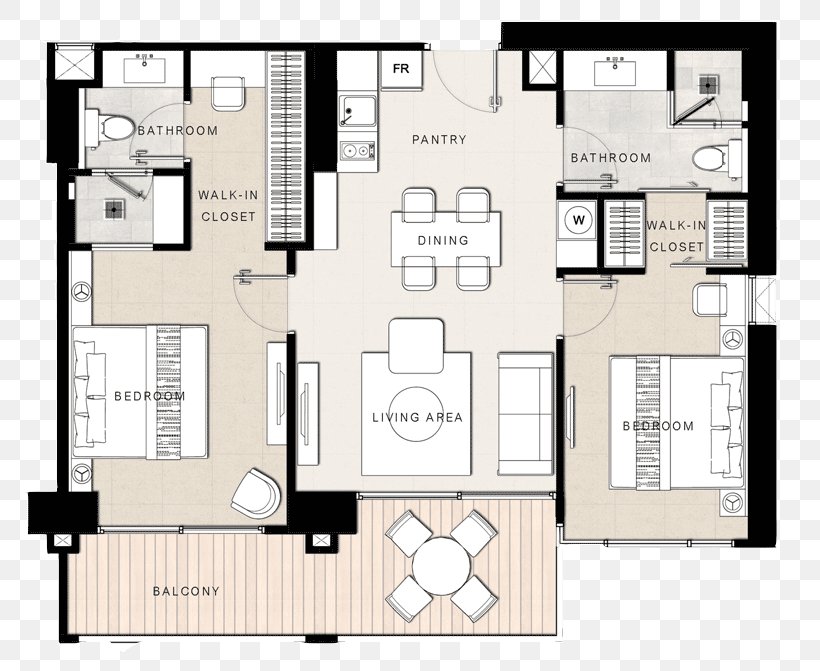 Floor Plan Architecture Facade, PNG, 800x671px, Floor Plan, Architecture, Area, Bedroom, Condominium Download Free
