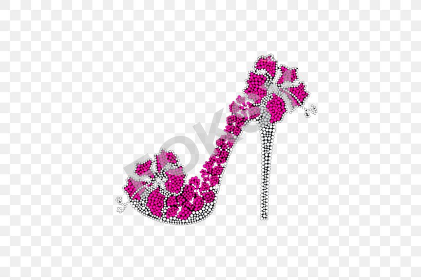 Footwear High-heeled Shoe Magenta Purple, PNG, 546x546px, Footwear, Body Jewellery, Body Jewelry, Flower, High Heeled Footwear Download Free