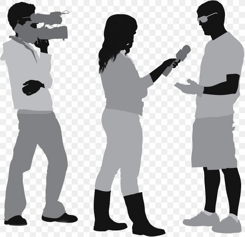 Interview Journalist Camera Operator Television, PNG, 1200x1166px, Interview, Arm, Black And White, Camera Operator, Communication Download Free