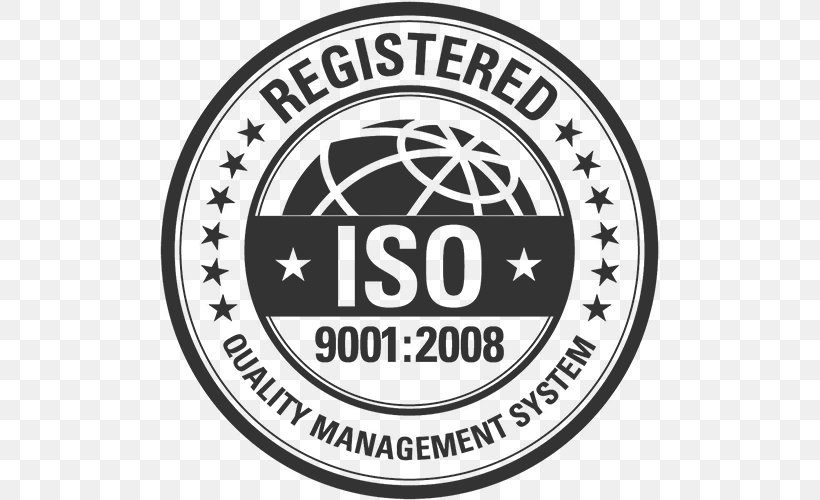 ISO 9000 Quality Management System International Organization For Standardization Certification, PNG, 500x500px, Iso 9000, Area, Badge, Black And White, Brand Download Free