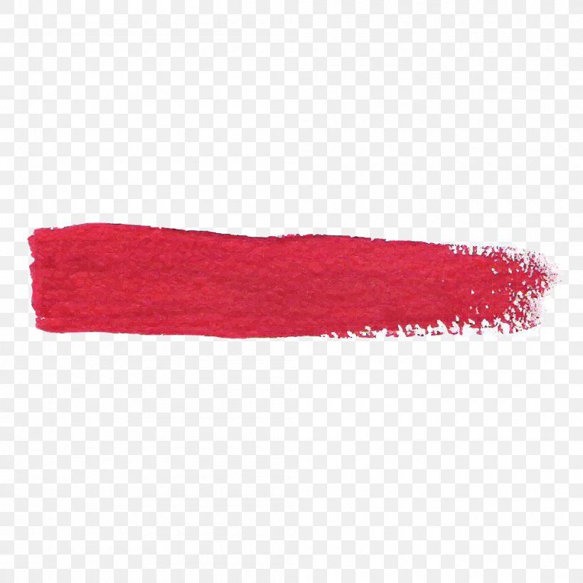 Paintbrush Watercolor Painting, PNG, 1000x1000px, Red, Lip, Magenta, Maroon, Rectangle Download Free