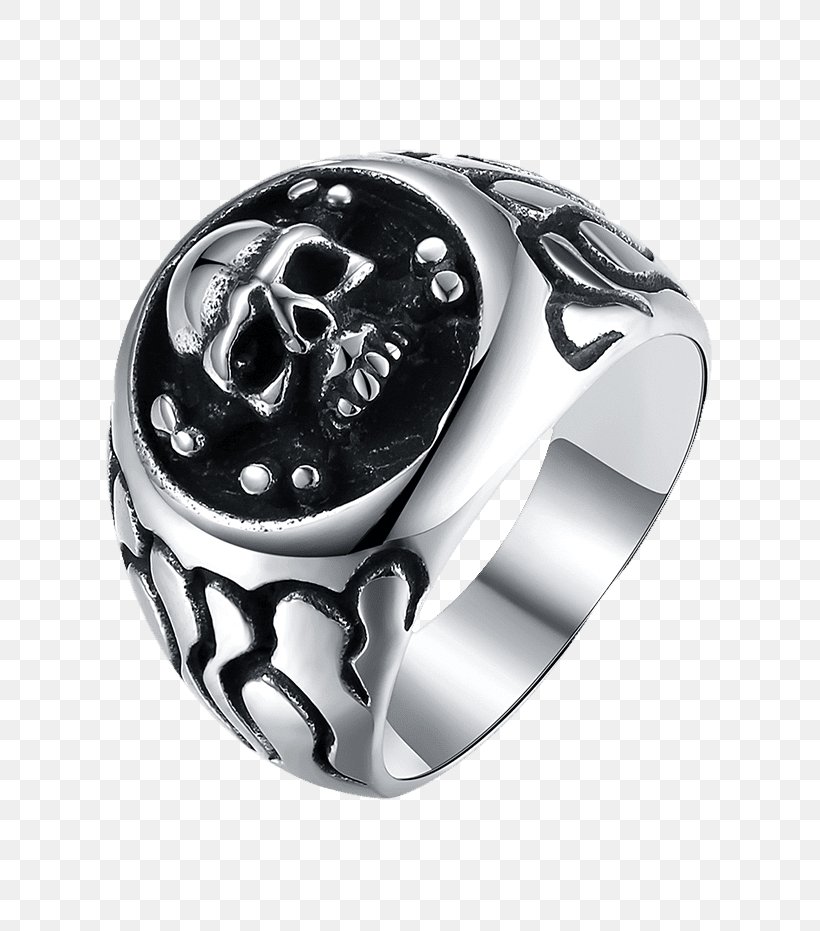 Ring Skull Stainless Steel Signet Silver, PNG, 700x931px, Ring, Body Jewelry, Clothing Accessories, Fashion, Gold Download Free