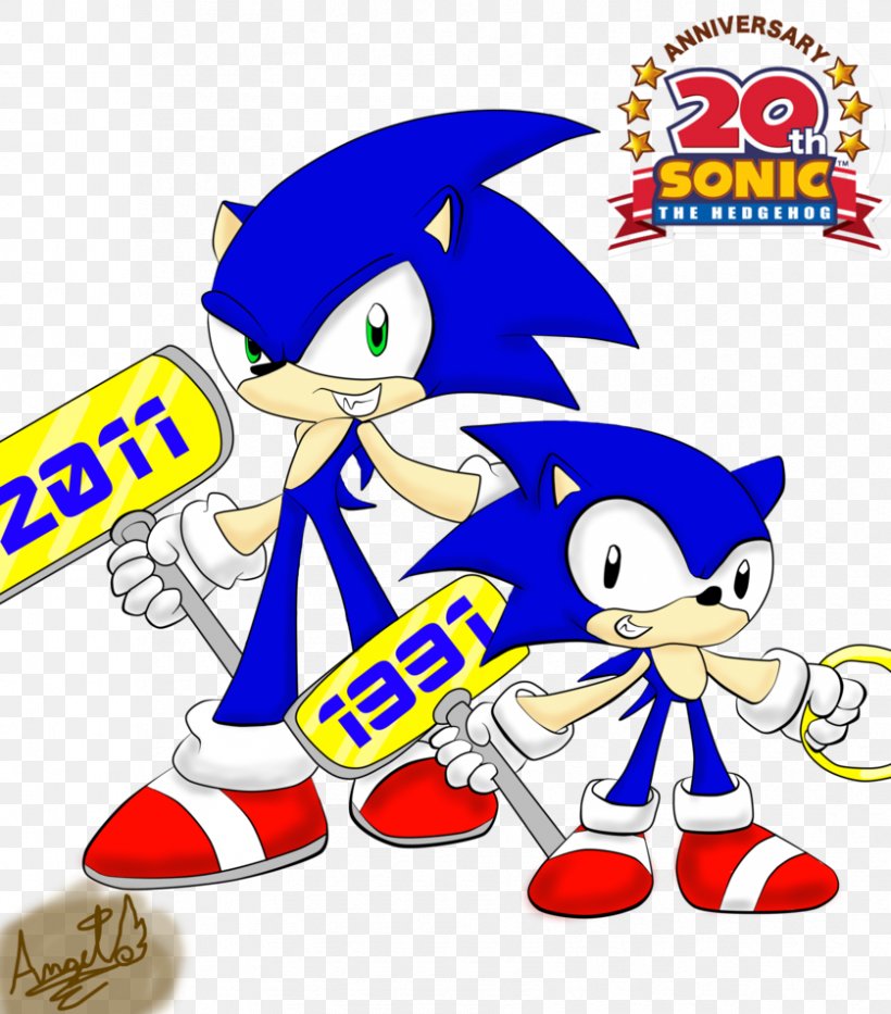 Sonic The Hedgehog Wii Clip Art, PNG, 838x954px, Hedgehog, Anniversary, Area, Artwork, Cartoon Download Free