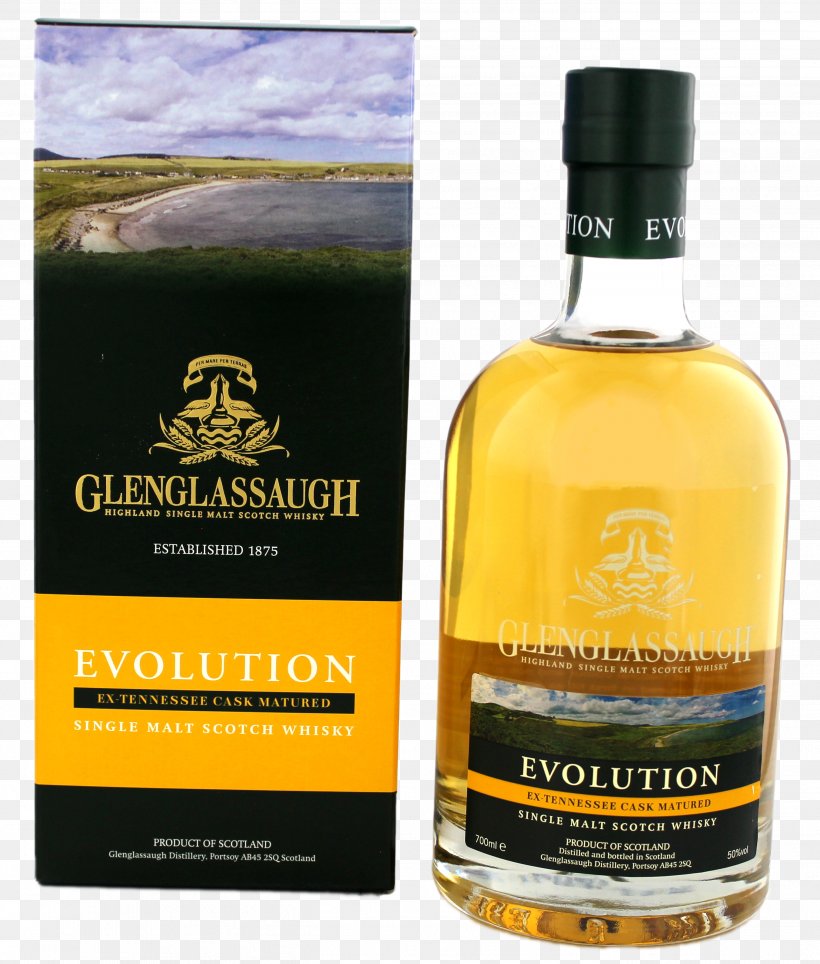 Whiskey Glenglassaugh Evolution 50% Single Malt Whisky Liqueur Wine, PNG, 2707x3185px, Whiskey, Alcoholic Beverage, Bottle, Commodity, Dessert Download Free
