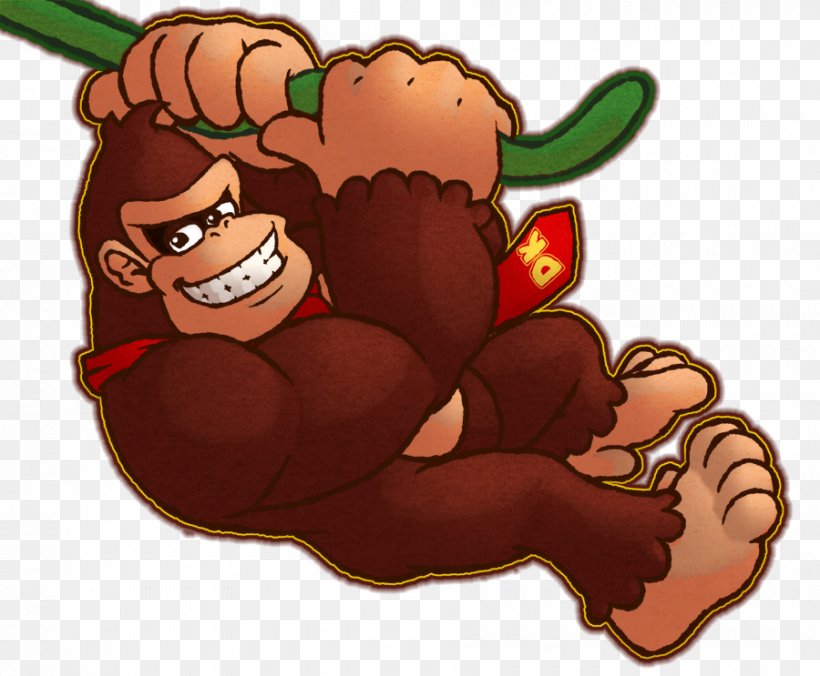 Donkey Kong Country 2: Diddy's Kong Quest Donkey Kong 64 Donkey Kong Country Returns, PNG, 900x743px, Donkey Kong Country, Carnivoran, Cartoon, Claw, Diddy Kong Download Free